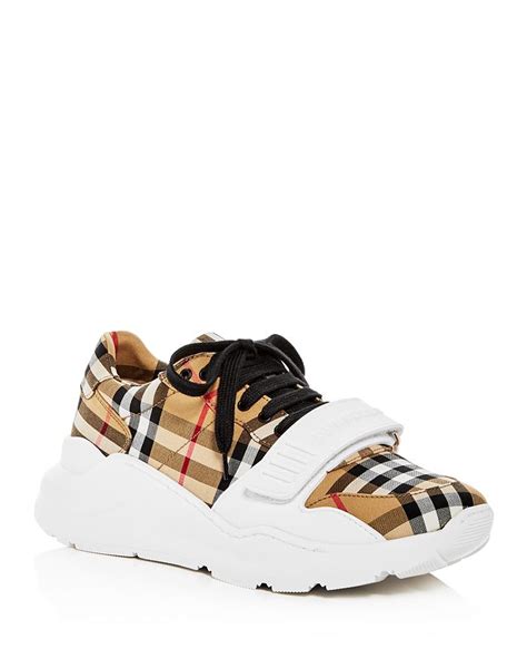 burberry sneakers for women velcro|Burberry sneakers bloomingdale's.